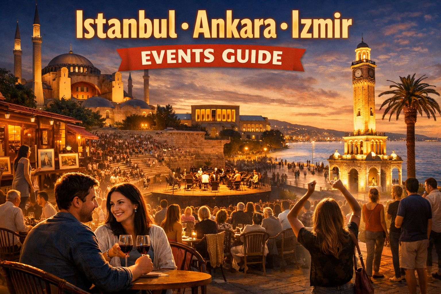 İstanbul, Ankara ve İzmir etkinlik rehberi